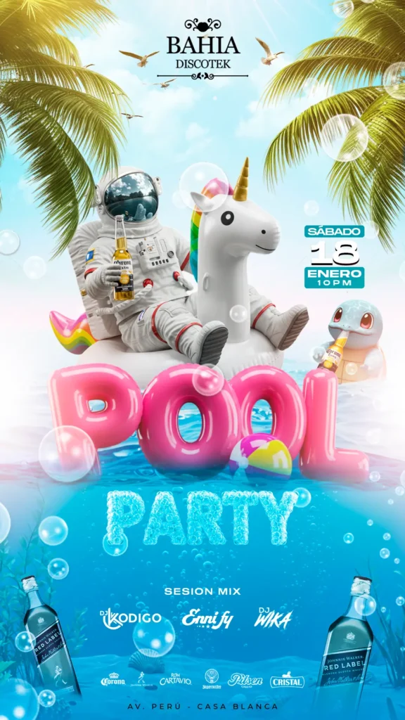 Pool Party PSD