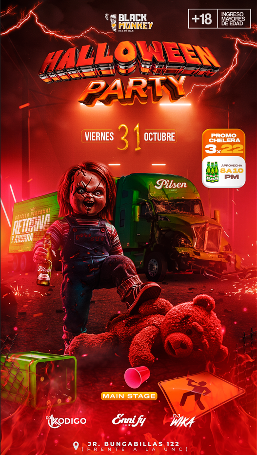 Flyer Chucky & Ted 2025